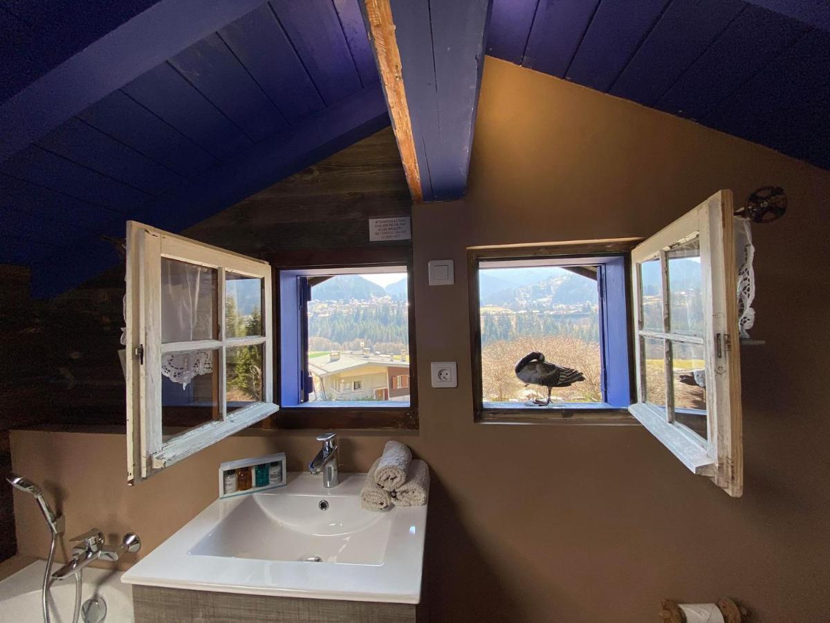 Micro-Lodge, Le Petit Nid D'Amour Montriond Zewnętrze zdjęcie