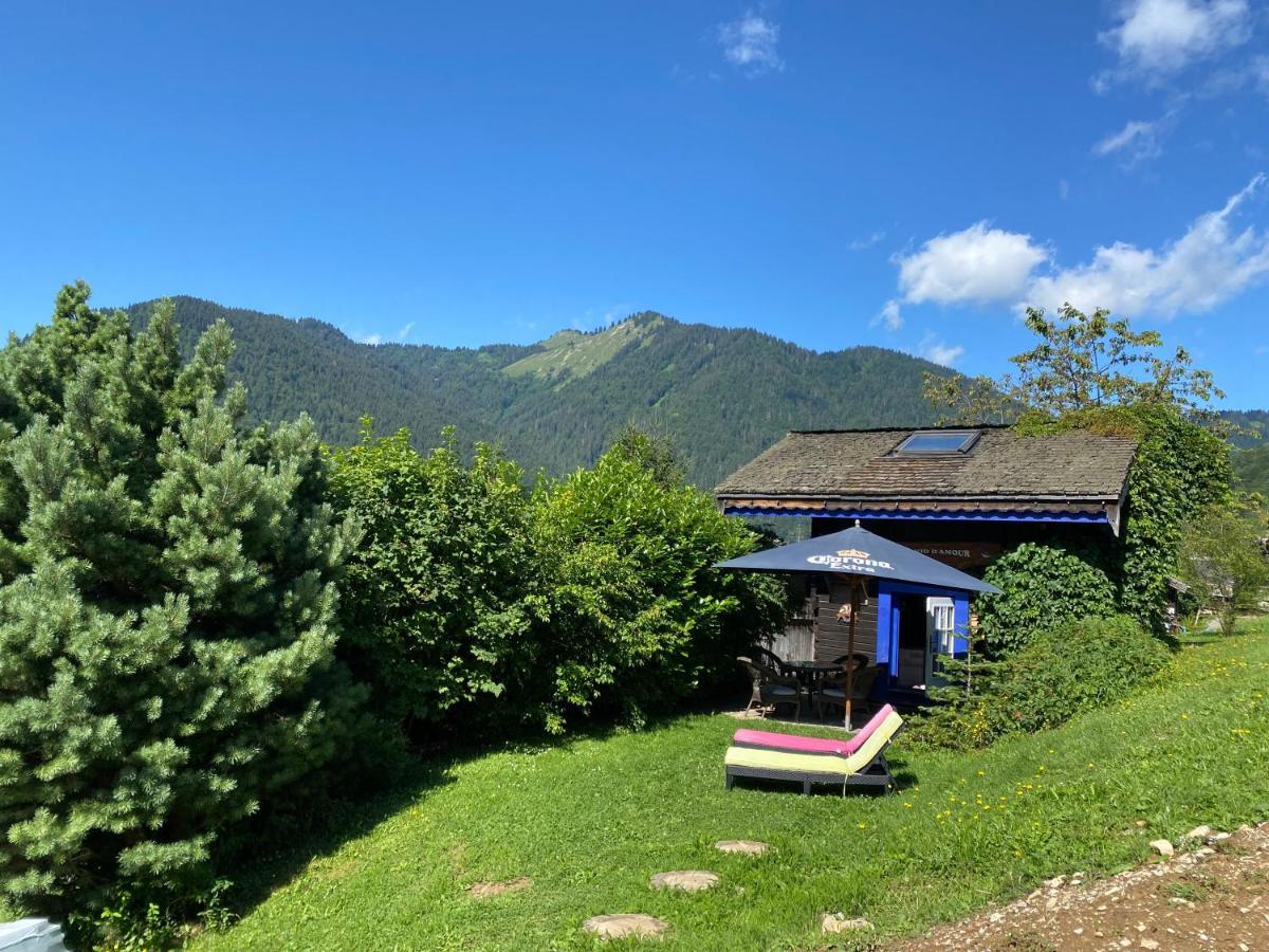 Micro-Lodge, Le Petit Nid D'Amour Montriond Zewnętrze zdjęcie