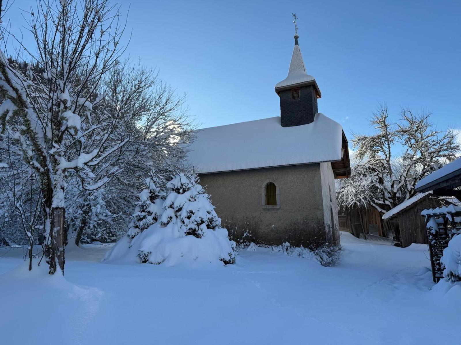 Micro-Lodge, Le Petit Nid D'Amour Montriond Zewnętrze zdjęcie