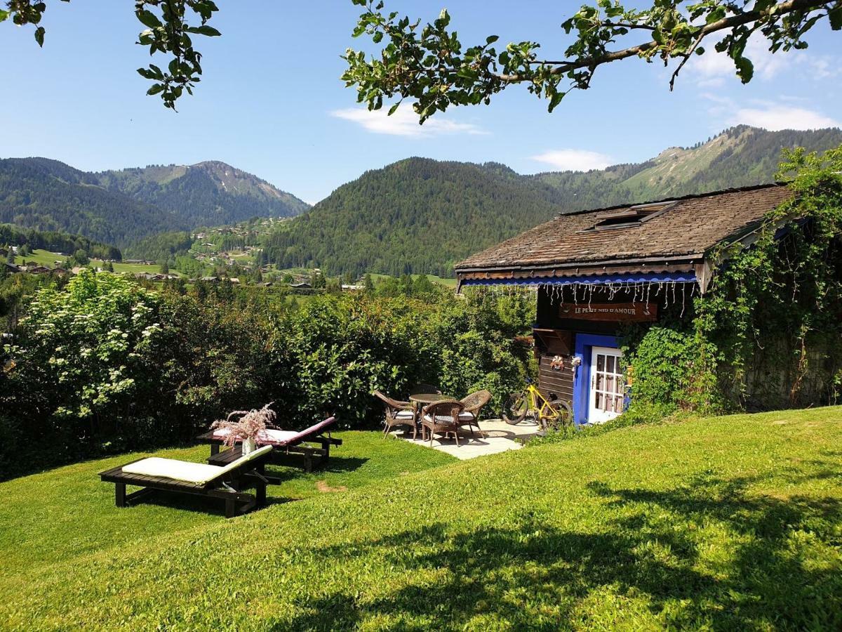 Micro-Lodge, Le Petit Nid D'Amour Montriond Zewnętrze zdjęcie