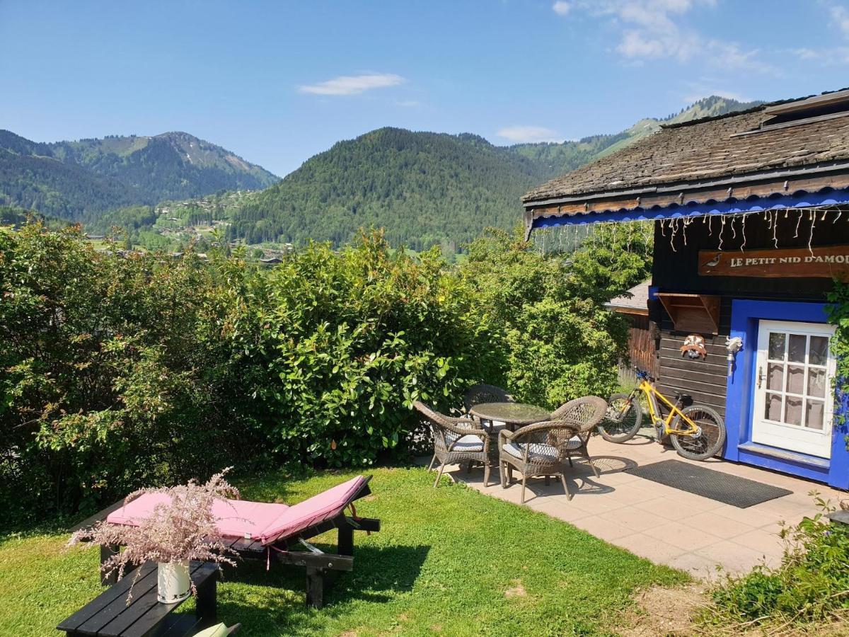 Micro-Lodge, Le Petit Nid D'Amour Montriond Zewnętrze zdjęcie