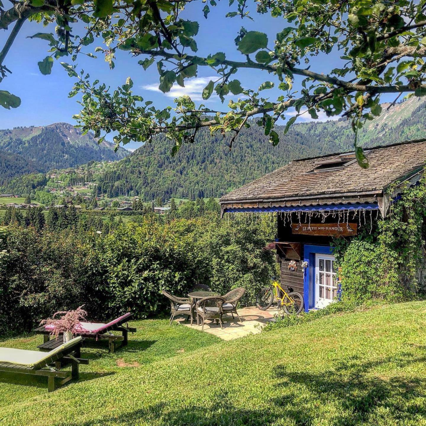 Micro-Lodge, Le Petit Nid D'Amour Montriond Zewnętrze zdjęcie